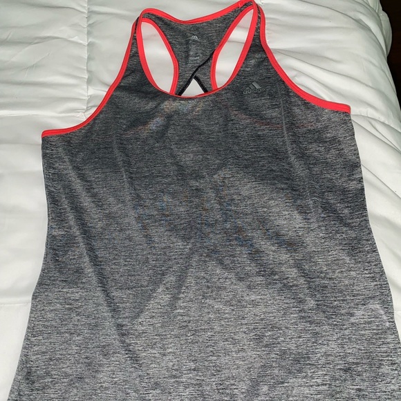 Adidas grey top - Picture 1 of 5
